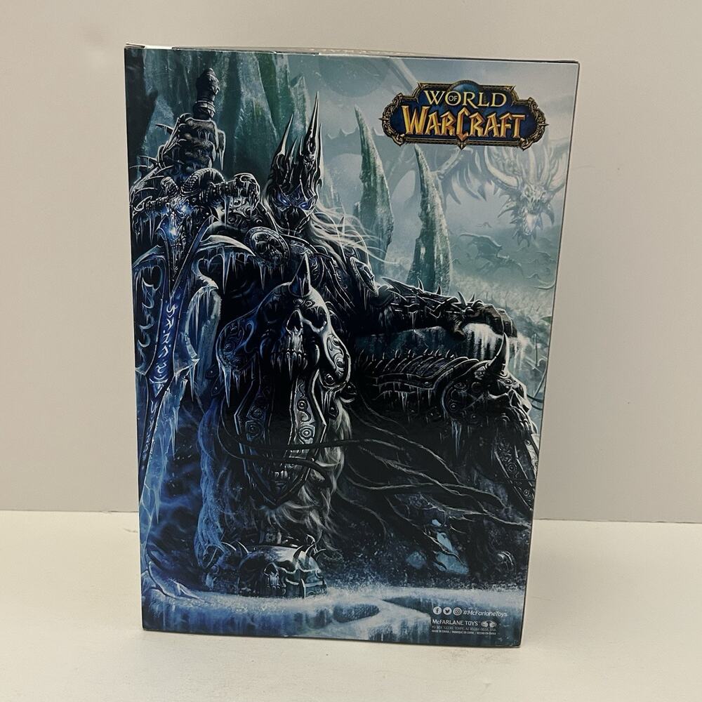 Mcfarlane Toys World Of Warcraft Elite Edition Lich King #09 NEW - Picture 3 of 6